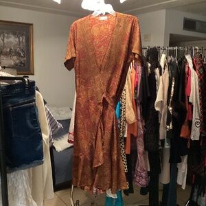 Just cruising wrap dress